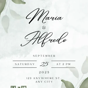 Sesli ve Görüntülü Düğün Davetiyesi ( Audio And Video Wedding İnvitation, Wedding İnvitation)